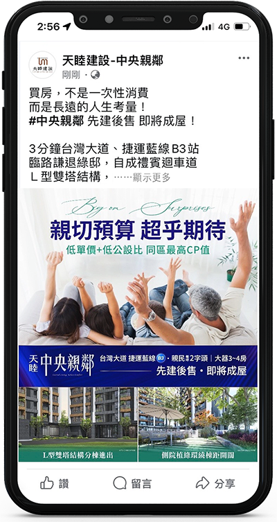 FB投放廣告圖文